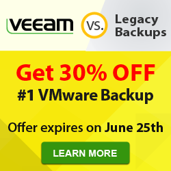 Veeam 30% off